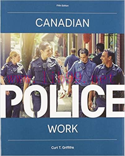 [PDF]Canadian Police Work 5th Canadian Edition [Curt Griffiths]