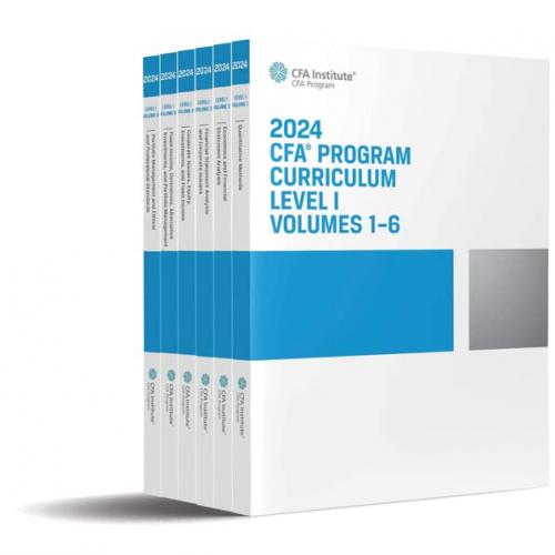 2024 CFA Program Curriculum Level I Box Set
