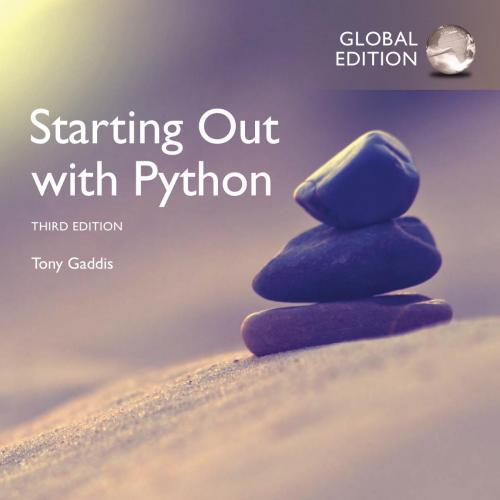Starting Out with Python 3rd Global Edition