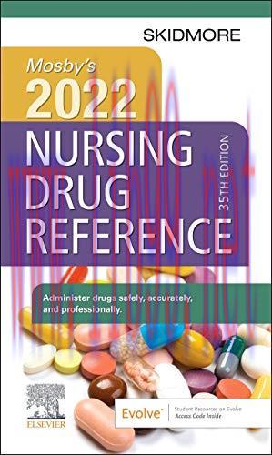 [AME]Mosby&rsquo;s 2022 Nursing Drug Reference (Skidmore Nursing Drug Reference), 35th edition (Origi...
