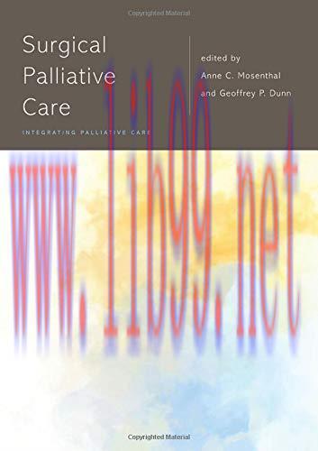[AME]Surgical Palliative Care (Integrating Palliative Care) (Original PDF)