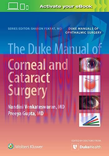 [AME]The Duke Manual of Corneal and Cataract Surgery (ePub3+Converted PDF)