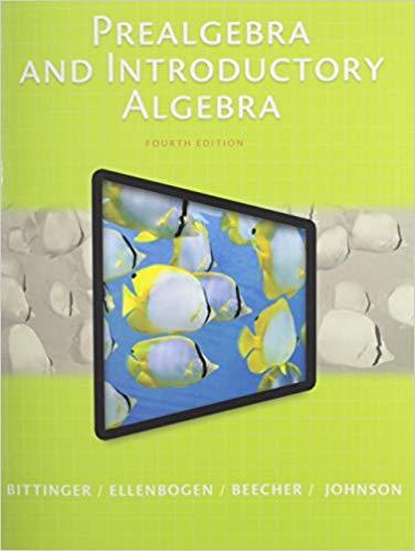 (PDF)Prealgebra and Introductory Algebra (4th Edition) 4th Edition