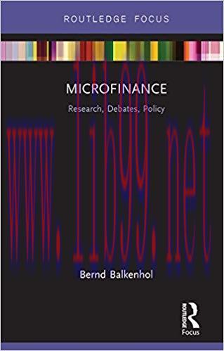 (PDF)Microfinance: Research, Debates, Policy (Routledge Focus on Economics and Finance) 1st Edi...