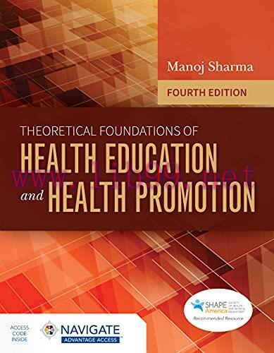 [AME]Theoretical Foundations of Health Education and Health Promotion, 4th Edition (Original PD...
