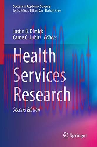 [AME]Health Services Research (Success in Academic Surgery), 2nd Edition (Original PDF)