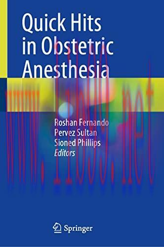 [AME]Quick Hits in Obstetric Anesthesia (Original PDF)