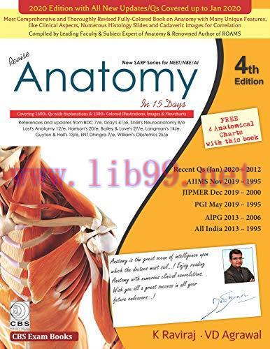 [AME]Anatomy (New SARP Series for NEET/NBE/Al), 4th Edition (Original PDF)