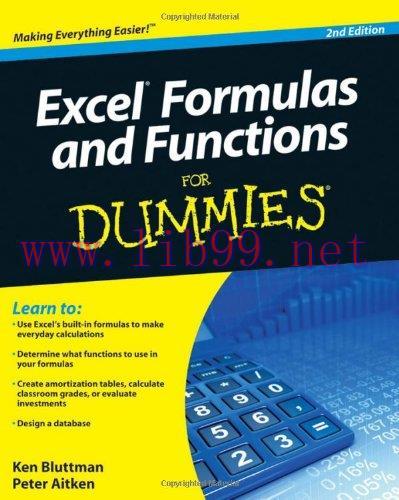 [FOX-Ebook]Excel Formulas and Functions For Dummies, 2nd Edition
