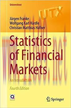 (PDF)Statistics of Financial Markets: An Introduction (Universitext) 4th Edition