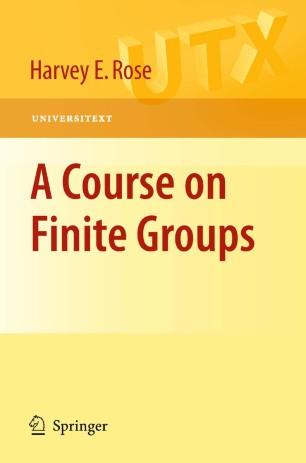 A Course on Finite Groups