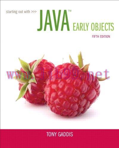 [FOX-Ebook]Starting Out with Java: Early Objects, 5th Edition