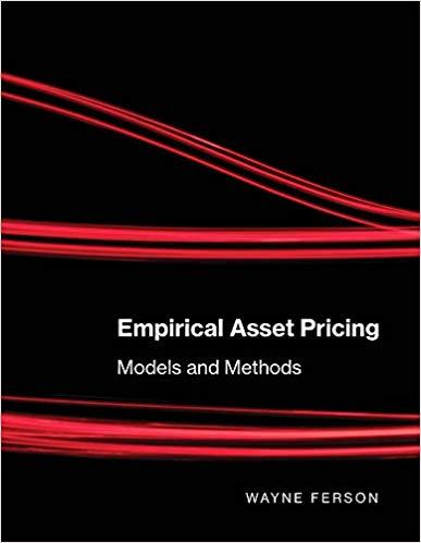 (PDF)Empirical Asset Pricing Models and Methods (The MIT Press)