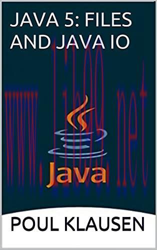 [FOX-Ebook]JAVA 5: FILES AND JAVA IO