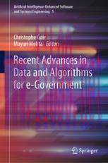[PDF]Recent Advances in Data and Algorithms for e-Government