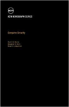 (PDF)Computer Security (ACM monograph series)