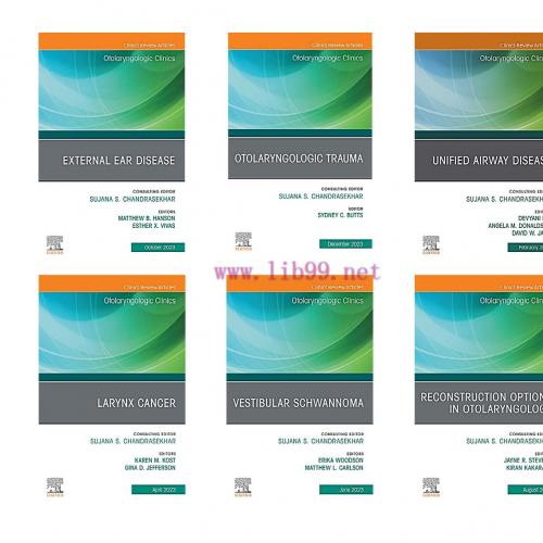 [AME]Otolaryngologic Clinics of North America 2023 Full Archives (True PDF)