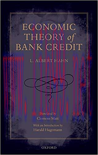 (PDF)Economic Theory of Bank Credit 1st Edition