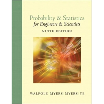 Probability and Statistics for Engineers and Scientists 9th Edition