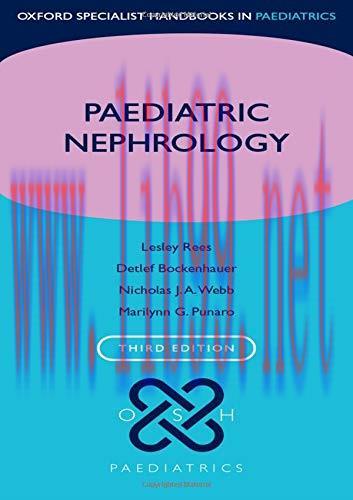 [AME]Paediatric Nephrology (Oxford Specialist Handbooks in Paediatrics), 3rd ed (PDF)