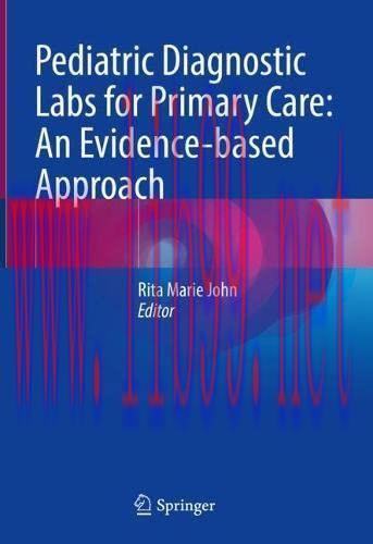 [AME]Pediatric Diagnostic Labs for Primary Care: An Evidence-based Approach (Original PDF)