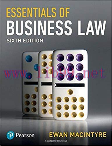 [PDF]Essentials of business law 6th Edition [Ewan MacIntyre]