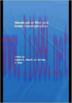 (PDF)Handbook of Risk and Crisis Communication (Routledge Communication Series) 1st Edition