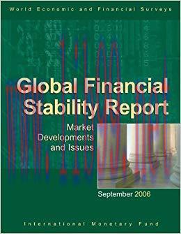 (PDF)Global Financial Stability Report, September 2006: Market Developments and Issues (World E...