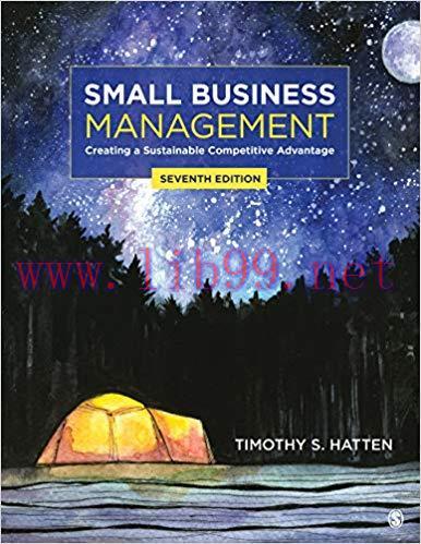 Small Business Management: Creating a Sustainable Competitive Advantage 7th Edition,