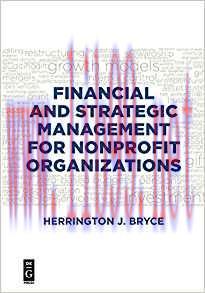 [PDF]Financial and Strategic Management for Nonprofit Organizations, 4th Edition