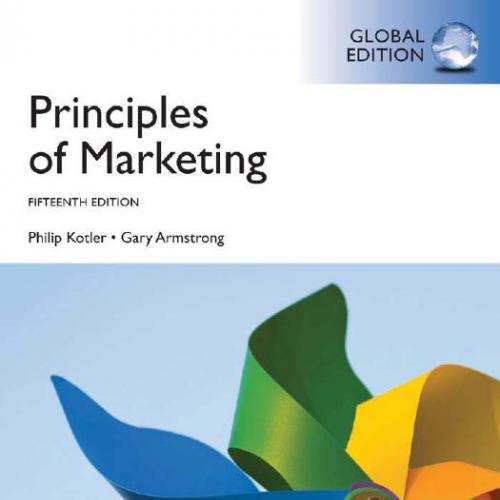 Principles of Marketing 15th Global Edition By Philip Kotler