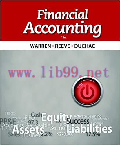 (PDF)Financial Accounting 13th Edition