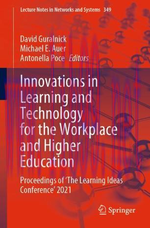 Innovations in Learning and Technology for the Workplace and Higher Education