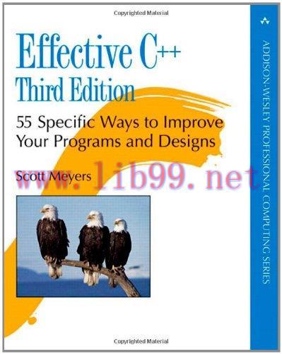 [FOX-Ebook]Effective C++: 55 Specific Ways to Improve Your Programs and Designs (3rd Edition)