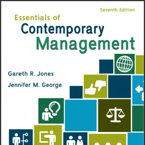 (TB)Essentials of Contemporary Management 7th.zip