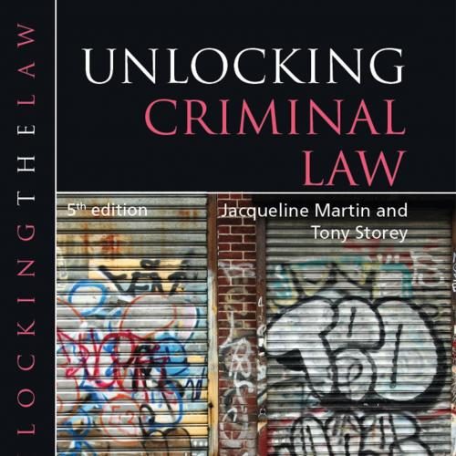 Unlocking Criminal Law 5th Edition