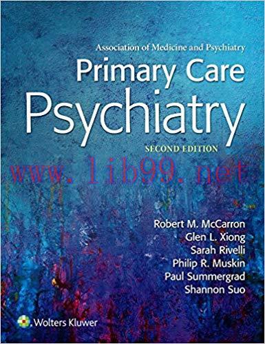 (PDF)Primary Care Psychiatry 2nd Edition