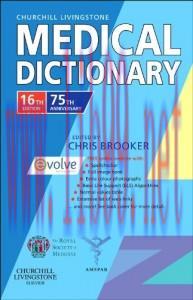 [AME]Churchill Livingstone Medical Dictionary, 16th Edition (Original PDF)
