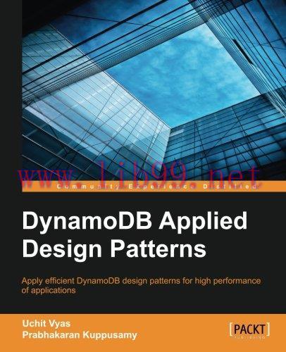 [FOX-Ebook]DynamoDB Applied Design Patterns