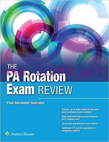 (PDF)The PA Rotation Exam Review First Edition