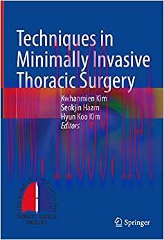 [AME]Techniques in Minimally Invasive Thoracic Surgery, 1st edition (EPUB)