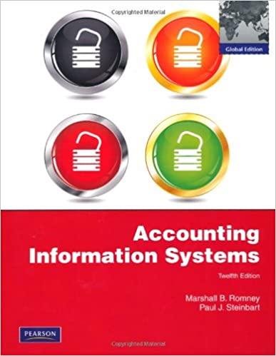 (PDF)Accounting Information Systems 12th Global Edition by Marshall B Romney