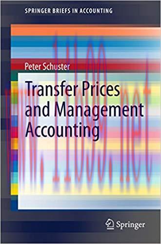 (PDF)Transfer Prices and Management Accounting (SpringerBriefs in Accounting) 2015 Edition