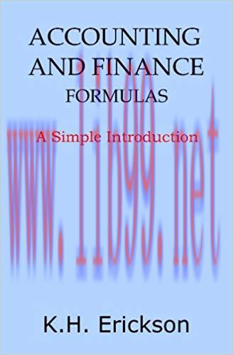 (PDF)Accounting and Finance Formulas: A Simple Introduction (Simple Introductions)
