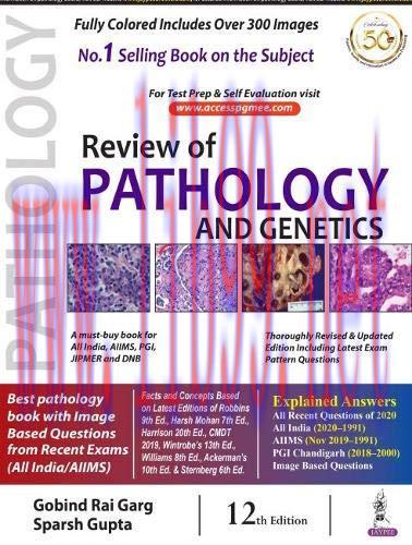 [AME]Review of Pathology and Genetics, 12th Edition (EPUB + Converted PDF)