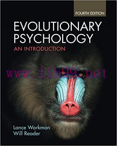 [PDF]Evolutionary Psychology An Introduction 4th Edition (Lance Workman) PDF+EPUB