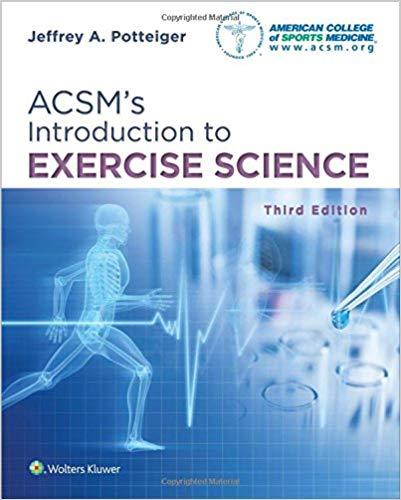 ACSM&rsquo;s Introduction to Exercise Science 3rd Edition