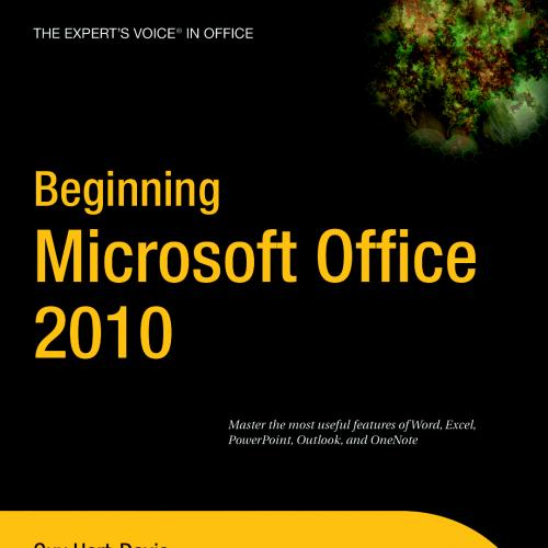 Beginning Microsoft Office 2010