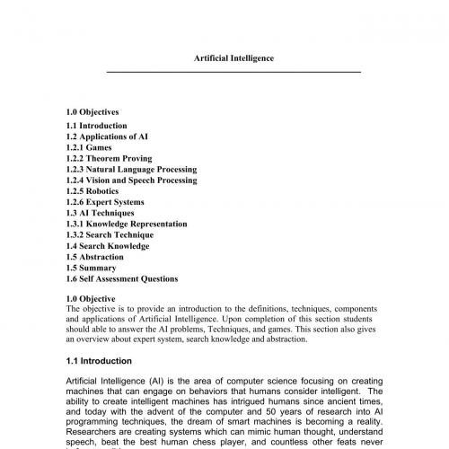 Artificial Intelligence Introduction B089GJ58WG