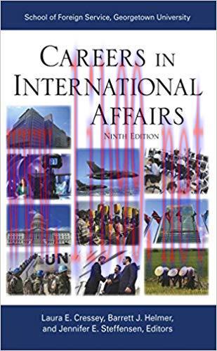 Careers in International Affairs: , Ninth Edition 9th Edition,